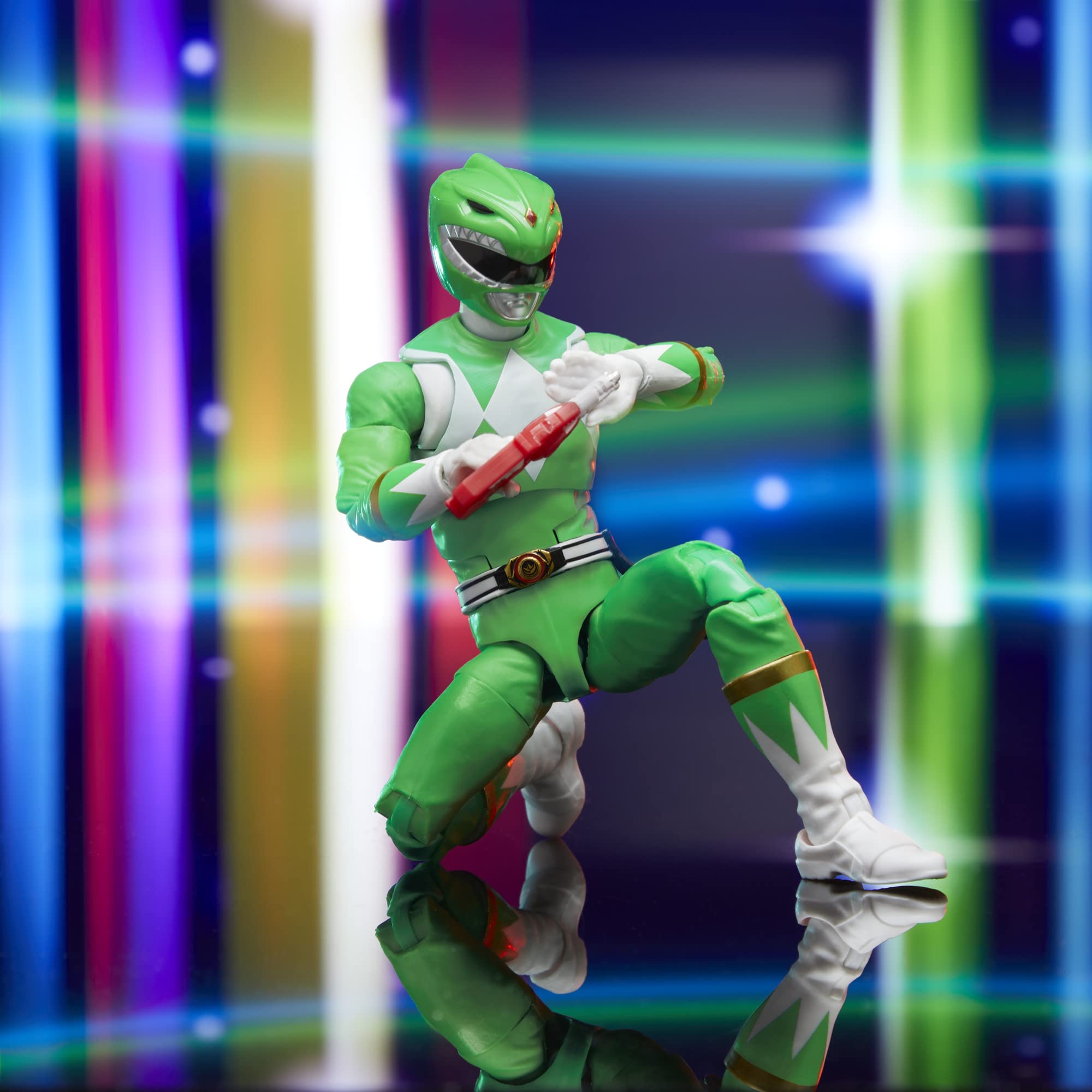 d*3様 ライトニングコレクションパワーレンジャー　リマスター版　グリーンレンジ Figura Power Rangers Lightning Collection Remastered - 15 cm com